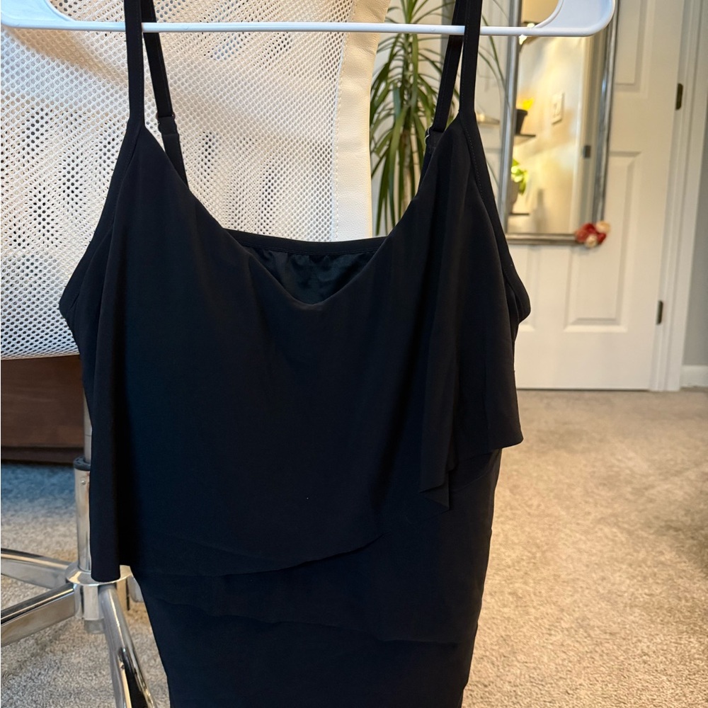Black magicsuit swim set